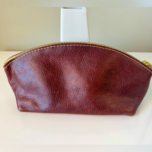 Portland Leather Nutmeg brown Eclipse pouch